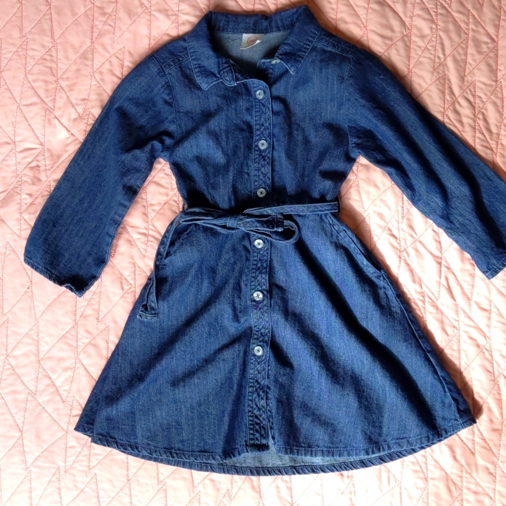 Denim dress